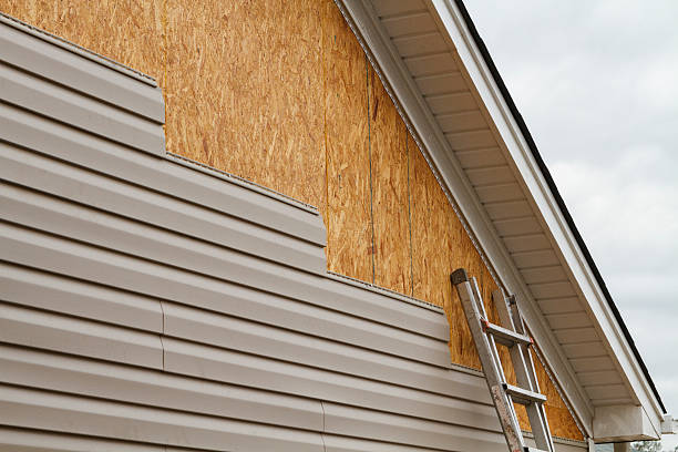 Professional Siding Contractor technician working in Princeton, IN